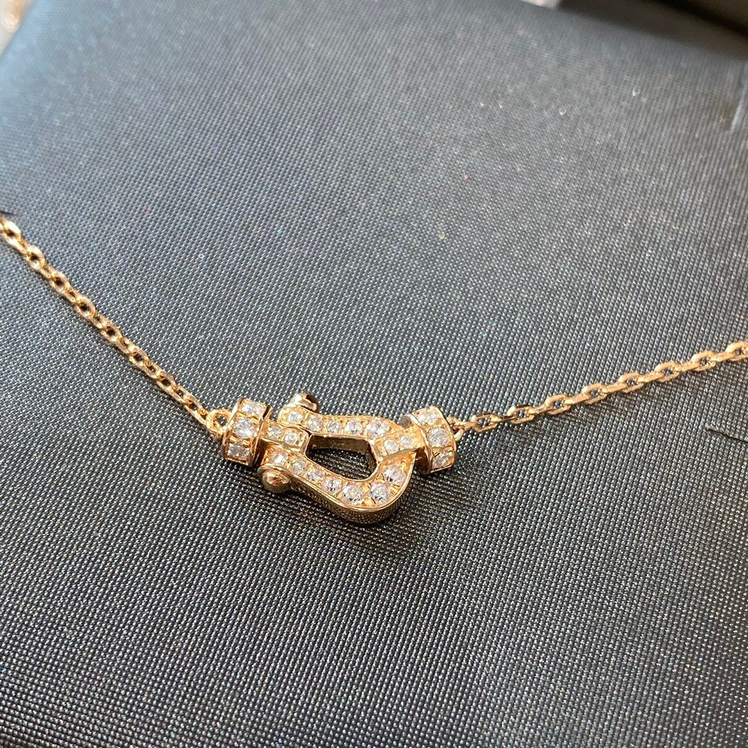 ¡®Moco¡¯FORCE 10 DIAMOND PINK GOLD NECKLACE MINI MODEL
