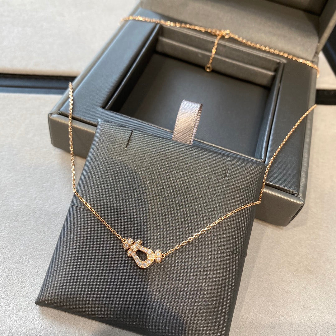 ¡®Moco¡¯FORCE 10 DIAMOND PINK GOLD NECKLACE MINI MODEL