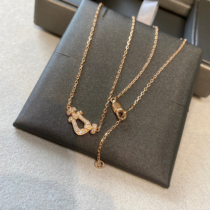 ¡®Moco¡¯FORCE 10 DIAMOND PINK GOLD NECKLACE MINI MODEL