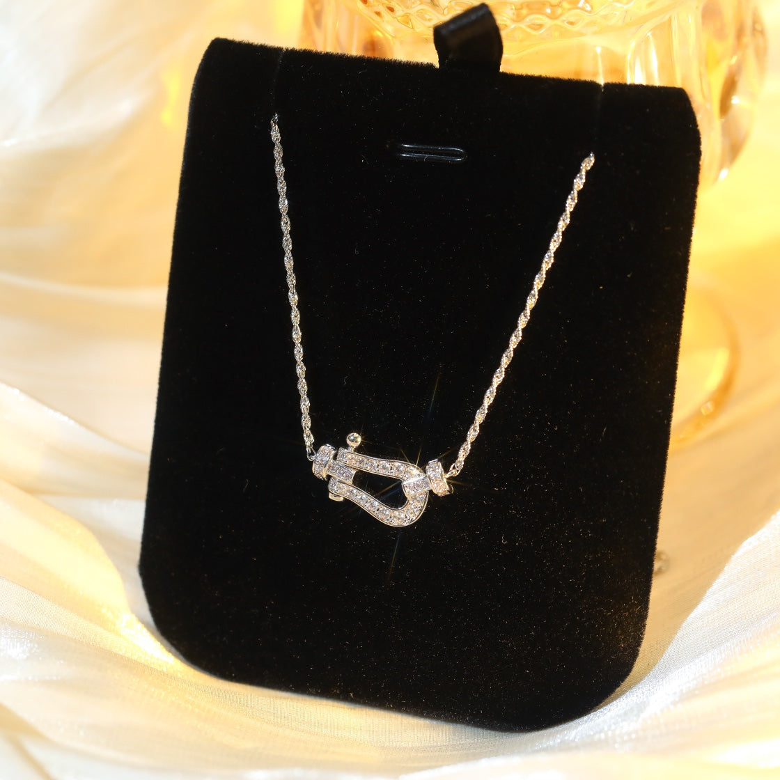 ¡®Moco¡¯FORCE 10 DIAMOND SILVER NECKLACE MINI MODEL