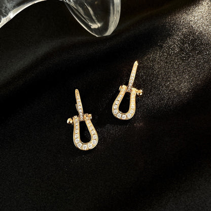 ¡®Moco¡¯FORCE 10 FULL DIAMOND DROP EARRINGS MEDIUM MODEL