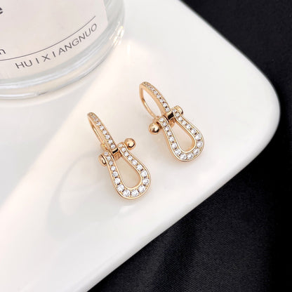 ¡®Moco¡¯FORCE 10 FULL DIAMOND DROP EARRINGS MEDIUM MODEL