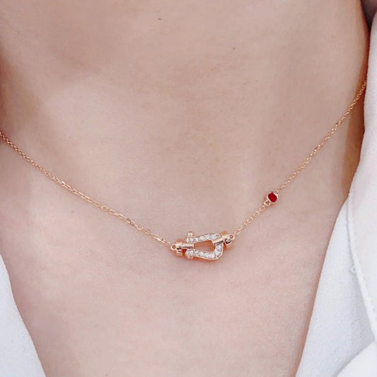 ¡®Moco¡¯FORCE 10 DIAMOND PINK GOLD NECKLACE