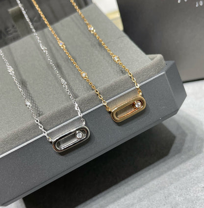 [ Moco ]MOVE UNO DIAMOND NECKLACE