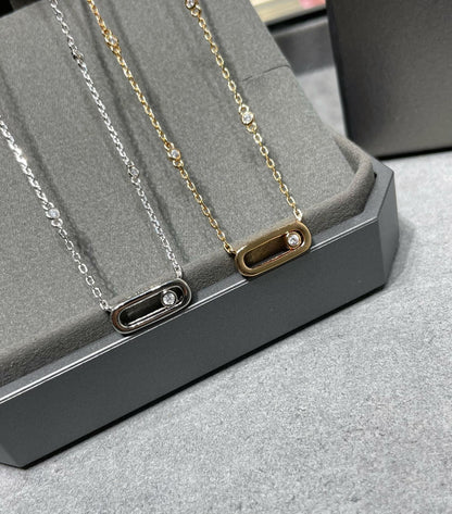 [ Moco ]MOVE UNO DIAMOND NECKLACE