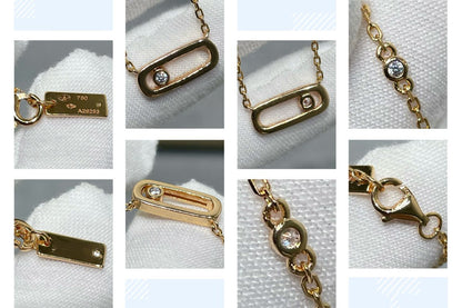 [ Moco ]MOVE UNO DIAMOND NECKLACE