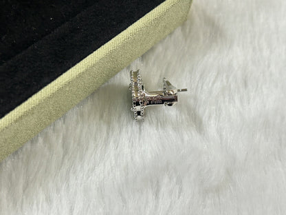 ¡®Moco¡¯CLOVER PIETERSITE MEDIUM STUD EARRINGS