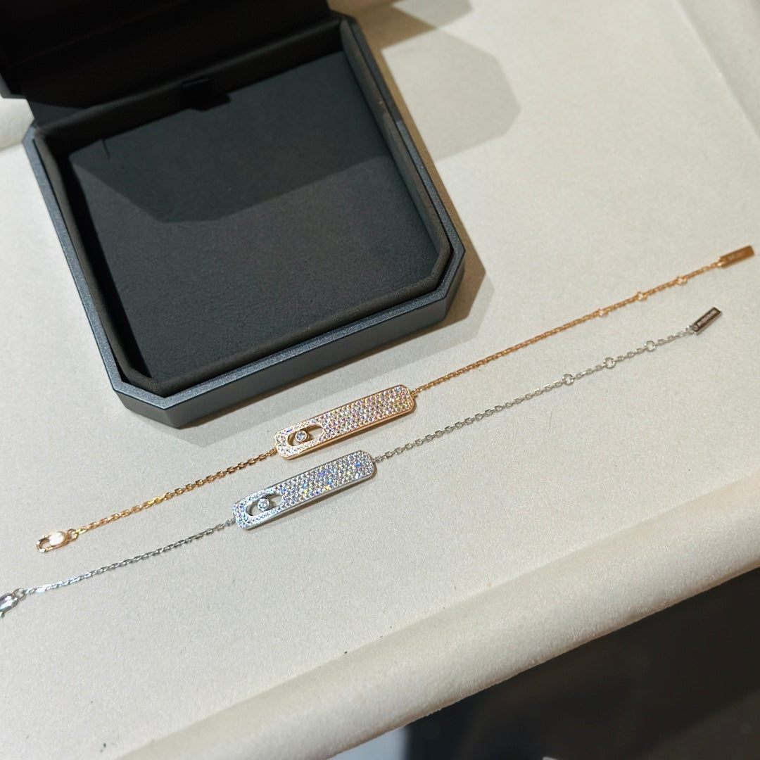 [ Moco ]MOVE CLASSIQUE DIAMOND PAVED BRACELET