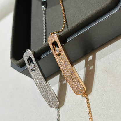 [ Moco ]MOVE CLASSIQUE DIAMOND PAVED BRACELET