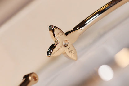 ¡®Moco¡¯IDYLLE GOLD OPEN BRACELET DIAMOND PAVED