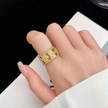 ¡®Moco¡¯PERLEE DIAMOND LARGE RING