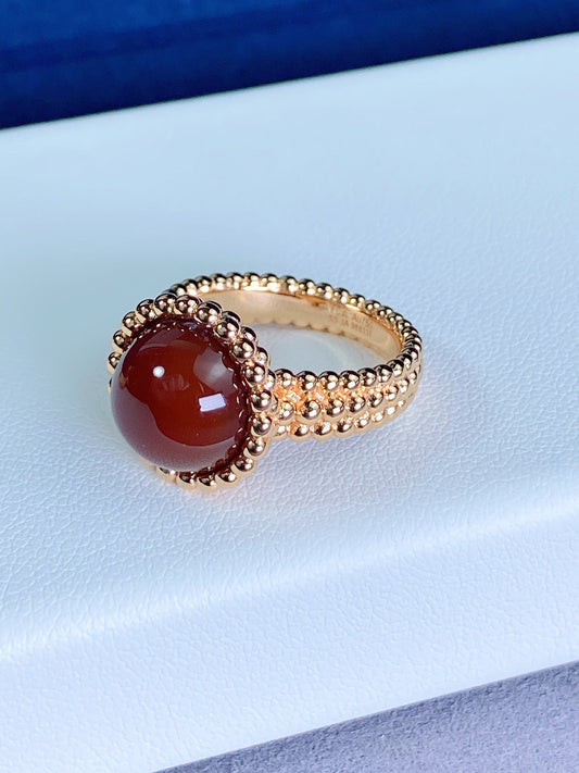 ¡®Moco¡¯PERLEE COULEURS ROSE GOLD RING