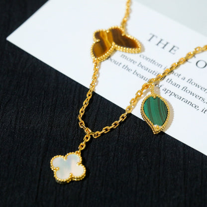 ¡®Moco¡¯LUCKY SPRING 5 MOTIF GOLD BRACELET