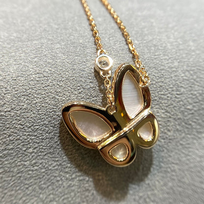 ¡®Moco¡¯BUTTERFLY MOP DIAMOND NECKLACE