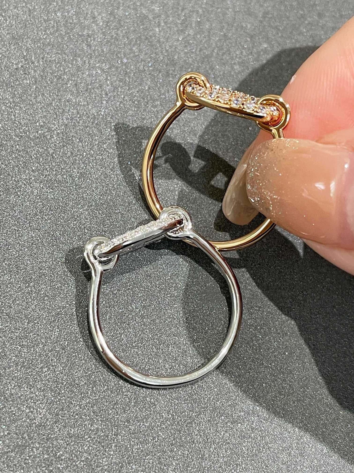 ¡®Moco¡¯RONDE SMALL DIAMOND RING
