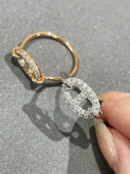 ¡®Moco¡¯RONDE SMALL DIAMOND RING