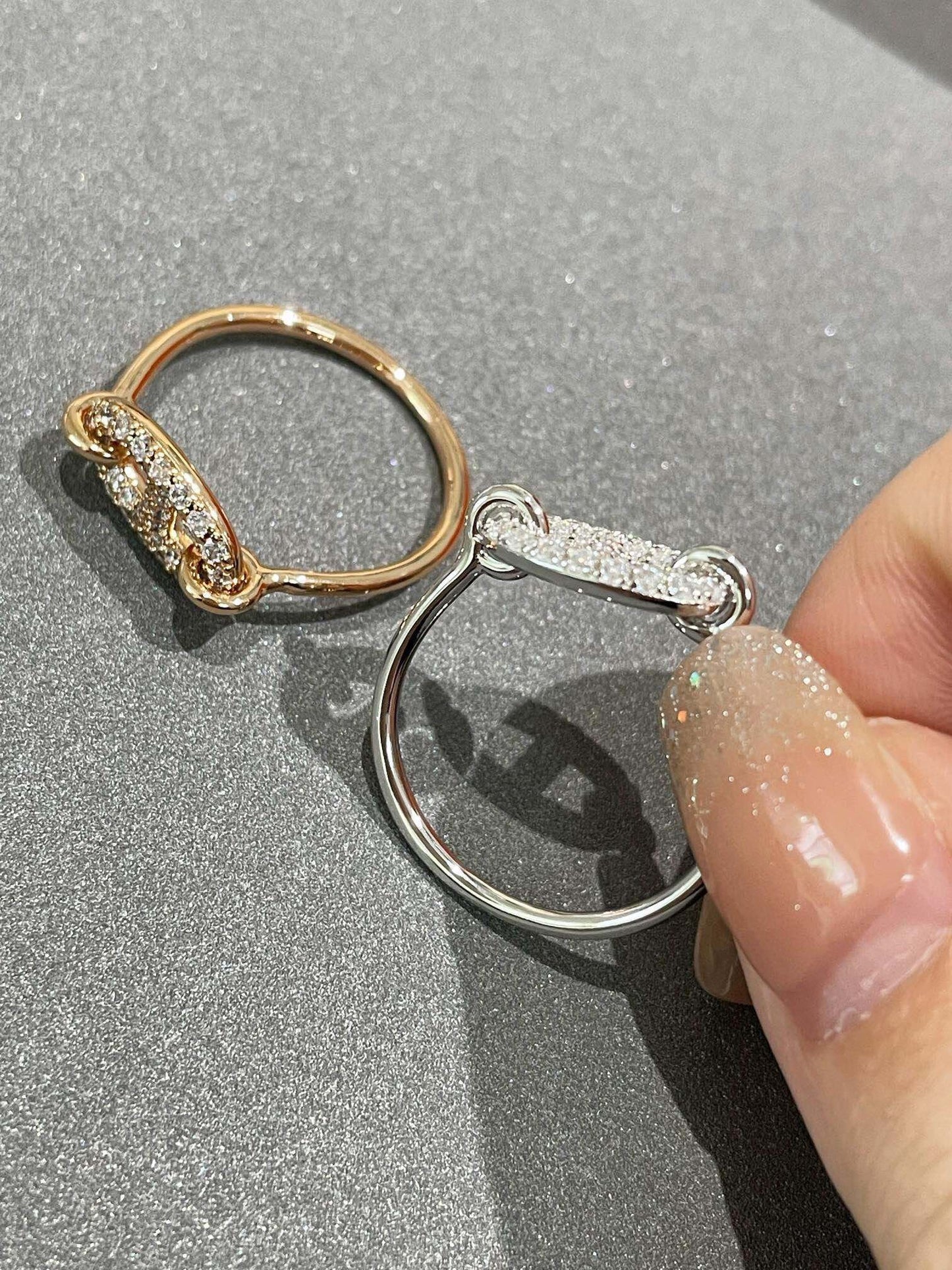 ¡®Moco¡¯RONDE SMALL DIAMOND RING