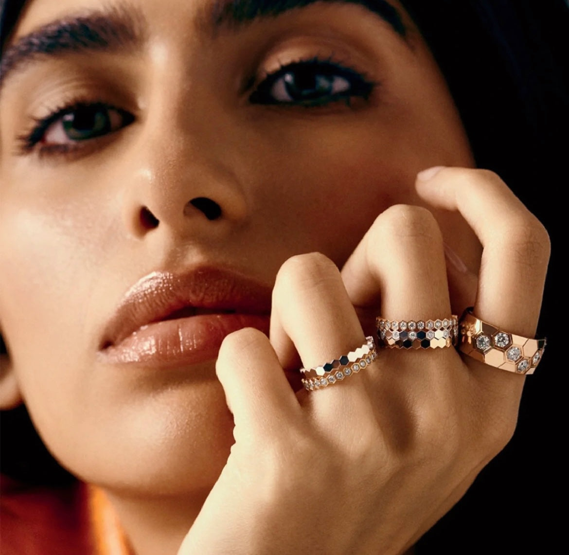 ¡®Moco¡¯BEE LOVE DIAMOND LARGE RING