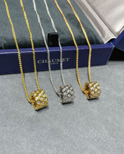 ¡®Moco¡¯BEE LOVE DIAMOND PAVED 3 ROW NECKLACE