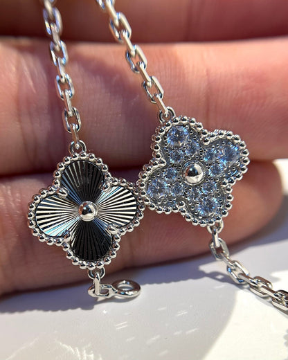 [Moco]New  CLOVER 5 MOTIF LASER BRACELET COLLECTION