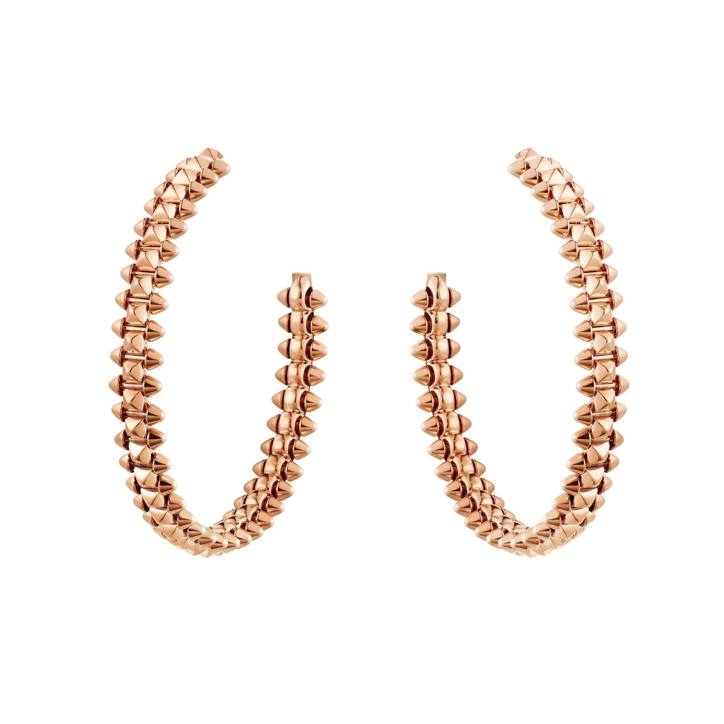 ¡®Moco¡¯CLASH LARGE HOOP EARRINGS
