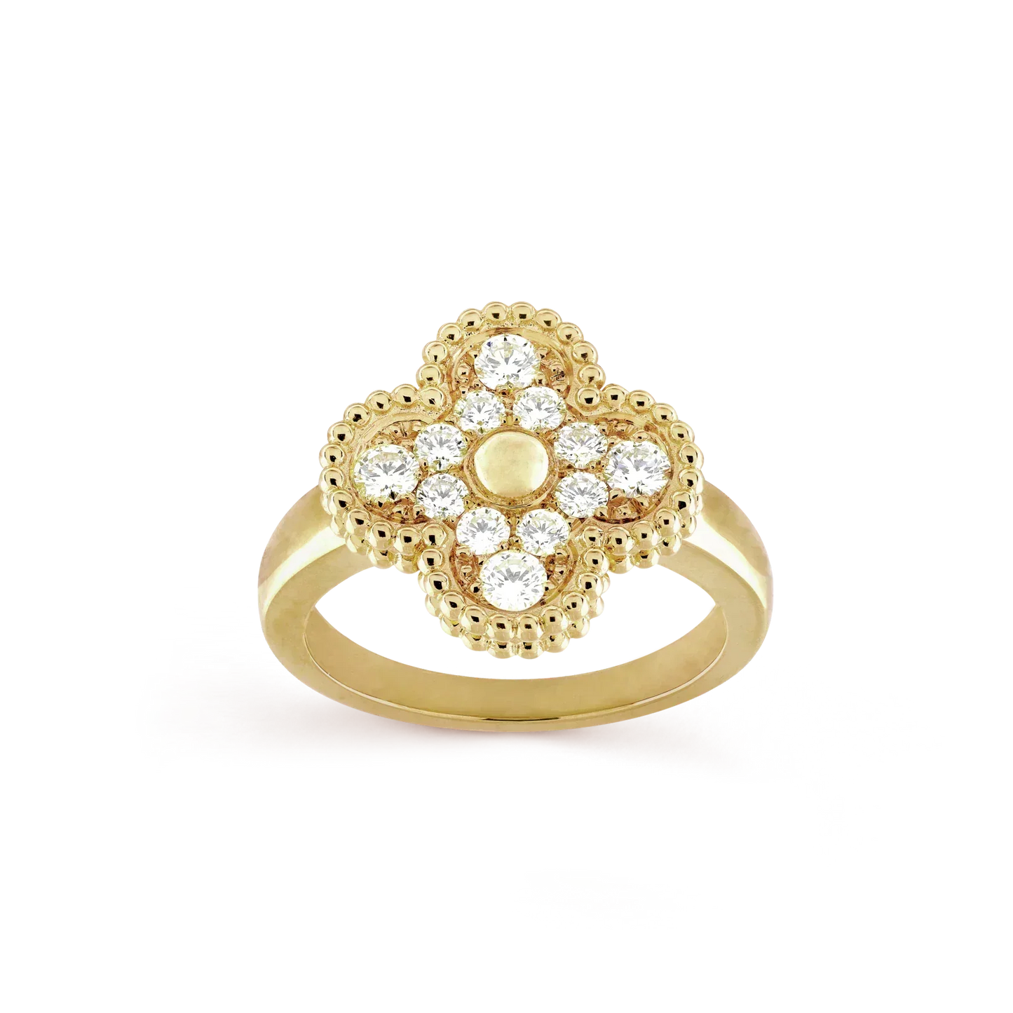 ¡®Moco¡¯CLOVER DIAMOND RING