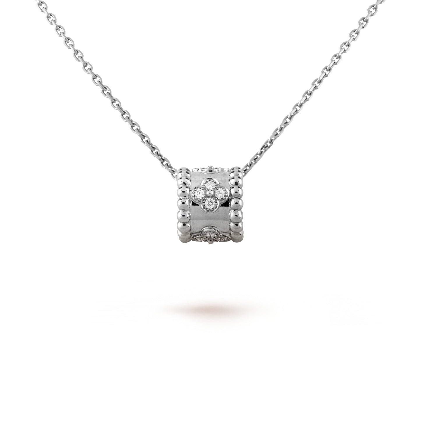 ¡®Moco¡¯PERLEE PEDANT SIVLER DIAMOND NECKLACE