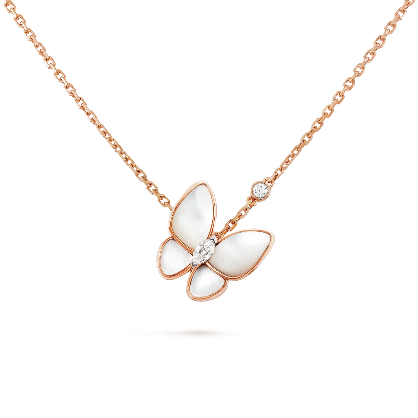 ¡®Moco¡¯BUTTERFLY MOP DIAMOND NECKLACE