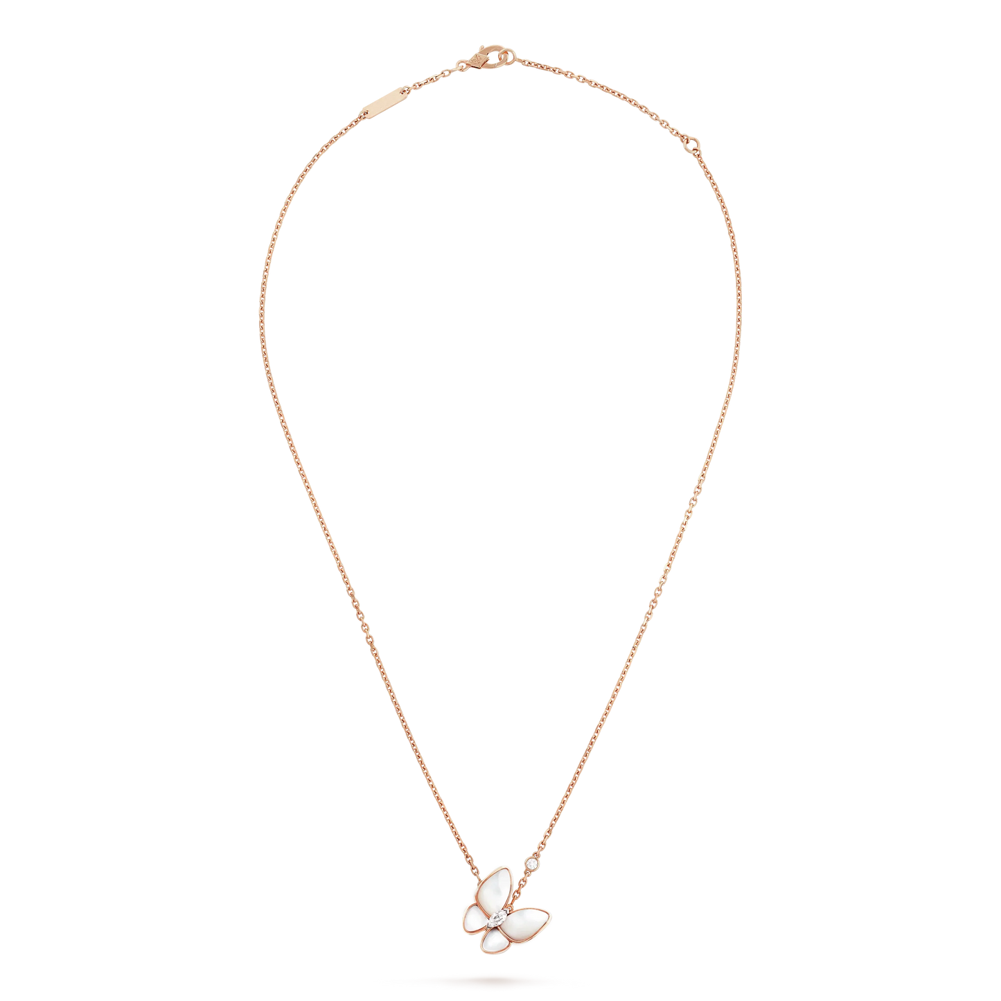 ¡®Moco¡¯BUTTERFLY MOP DIAMOND NECKLACE