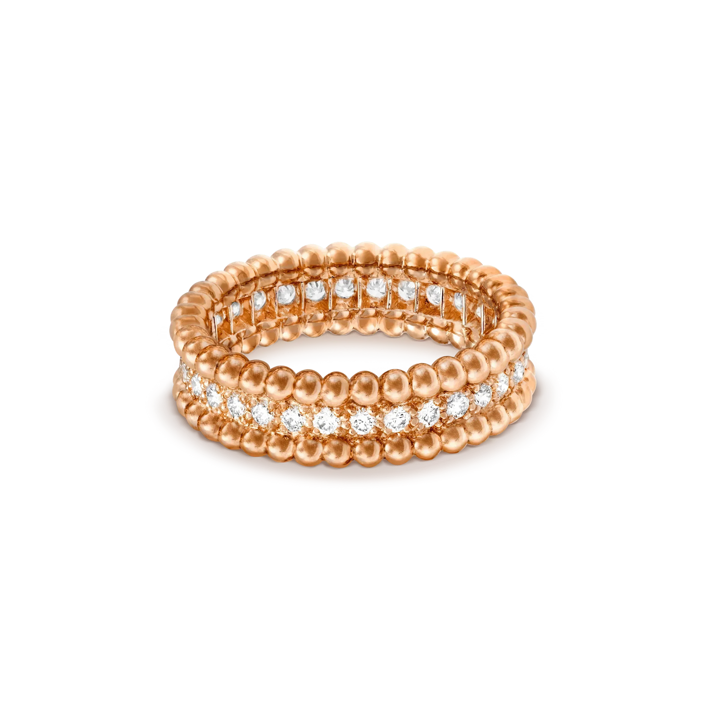 ¡®Moco¡¯PERLEE DIAMOND ROSE GOLD RING