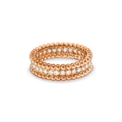 ¡®Moco¡¯PERLEE DIAMOND ROSE GOLD RING