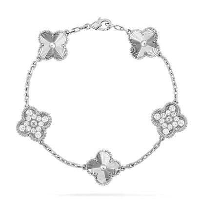 [Moco]New  CLOVER 5 MOTIF LASER BRACELET COLLECTION