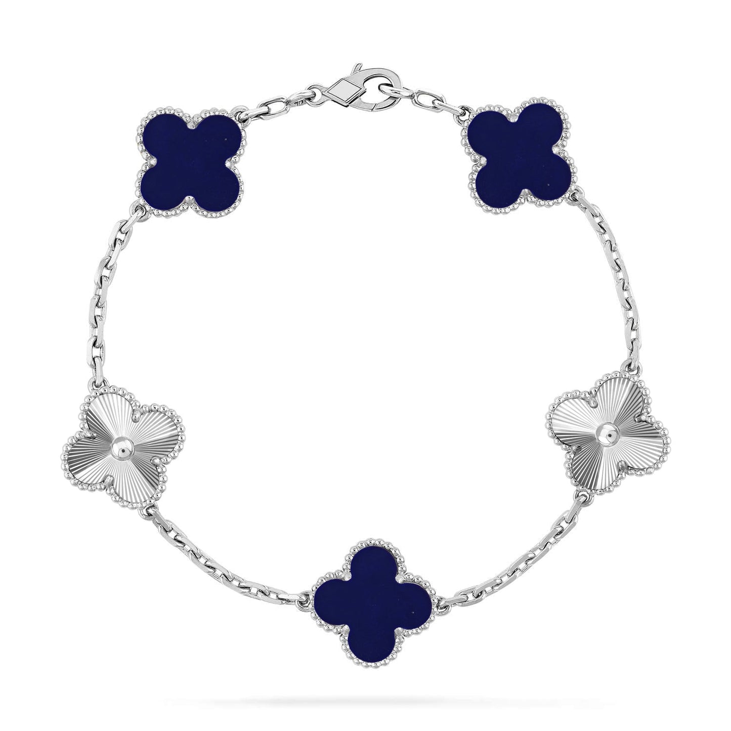 [Moco]New CLOVER 5 MOTIF LAPIS LAZULI BRACELET COLLECTION
