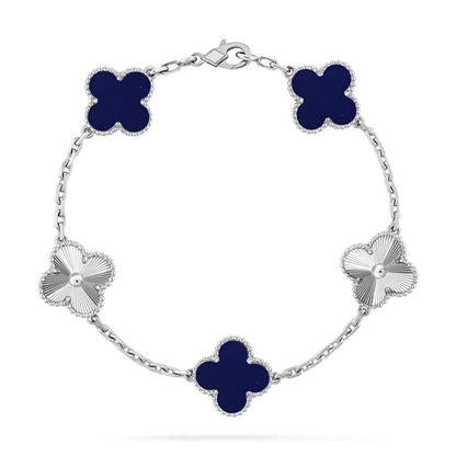 [Moco]New CLOVER 5 MOTIF LAPIS LAZULI BRACELET COLLECTION