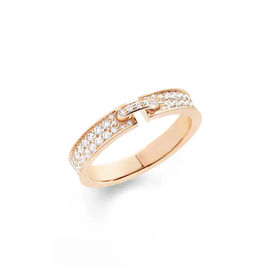 ¡®Moco¡¯ALLIANCE LIENS VIDENCE PAVED DIAMOND 4MM RING