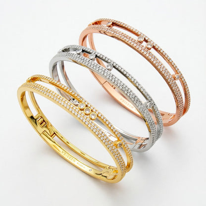 [ Moco ]Move Romane pavé bangle