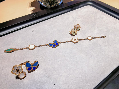 [Moco] 2026 NEW MODEL SPRING LUCKY 3 MOTIF GOLD RING