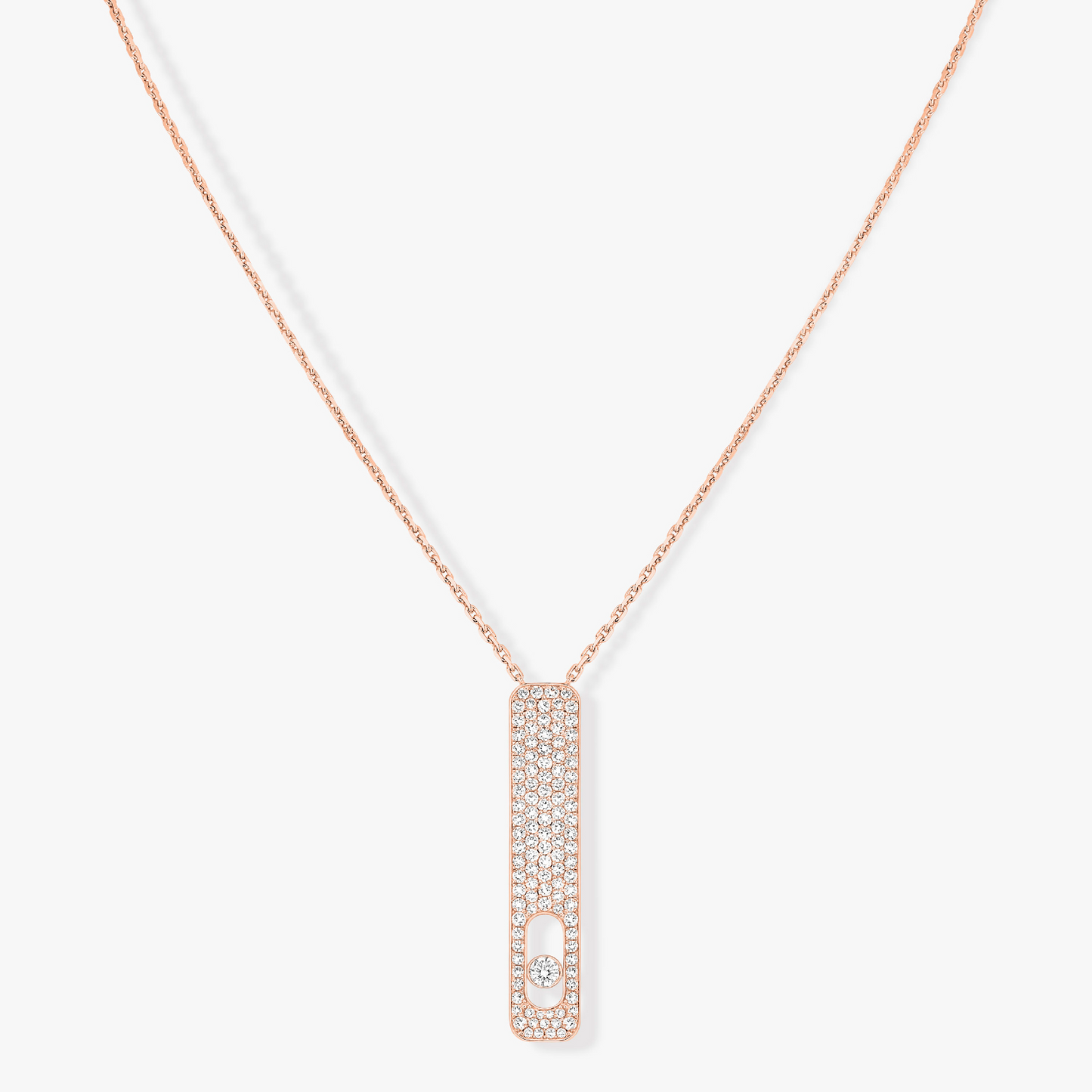 [ Moco ]MY FIRST DIAMOND PAVED NECKLACE