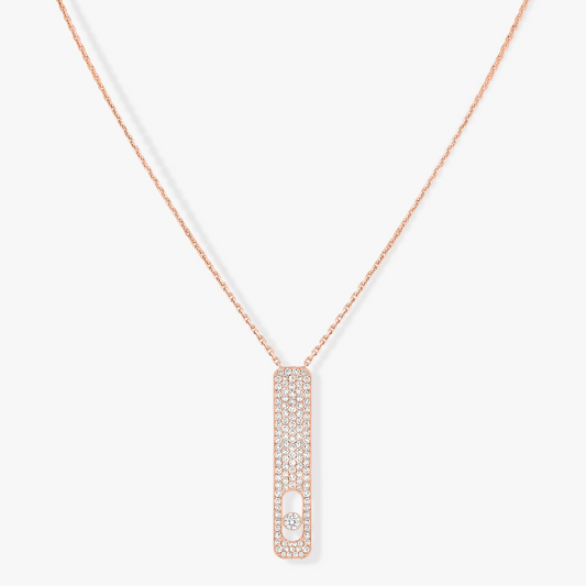[ Moco ]MY FIRST DIAMOND PAVED NECKLACE