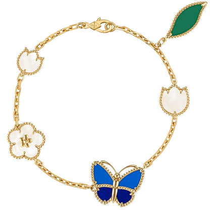 [Moco ]LUCKY SPRING BUTTERFLY 5 MOTIF BRACELET