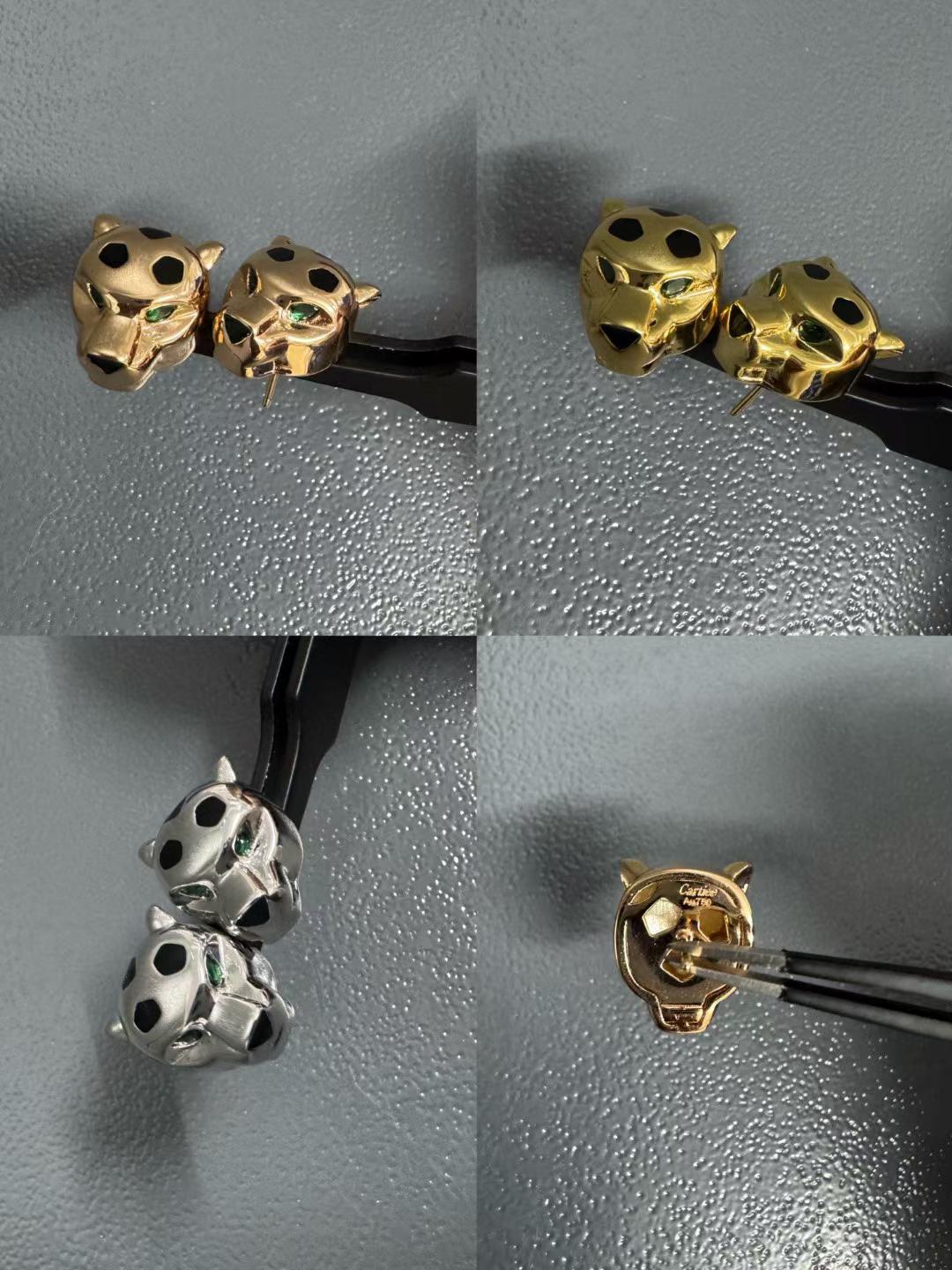 [Moco] CHRRTAH-PRINT STUD EARRINGS, THREE COLORS