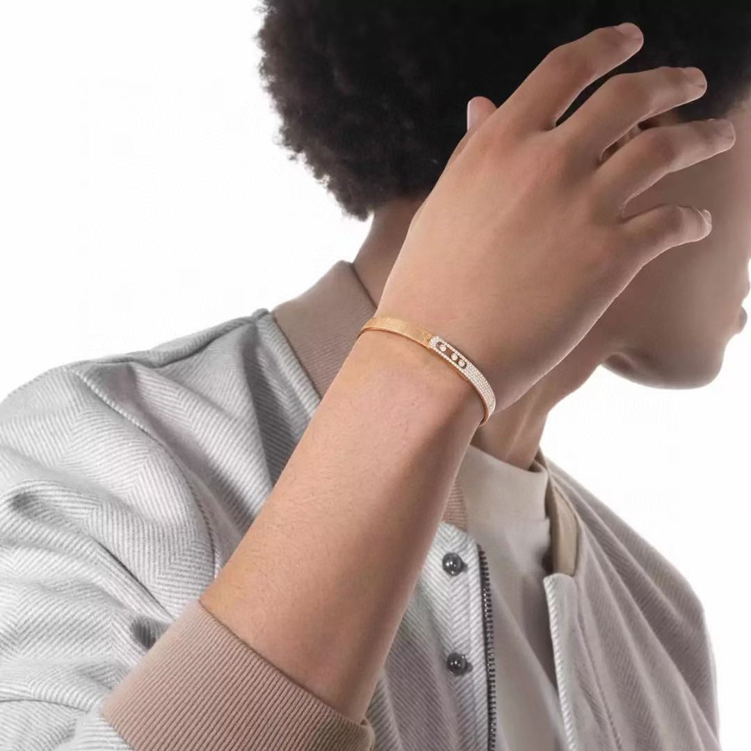 [Moco] 2026 BRAND-NEW FROSTED BRACELET WITH DIAMONDS THREE COLORS