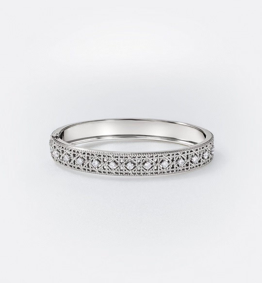[Moco] 2026 WOVEN-PATTERN BRACELET SET WITH FULL DIAMOND INLAY THREE-COLORS