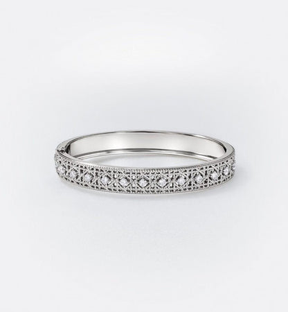 [Moco] 2026 WOVEN-PATTERN BRACELET SET WITH FULL DIAMOND INLAY THREE-COLORS