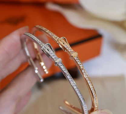 [Moco] DIAMOND-ENCRUSTED BRACELET THREE COLORS