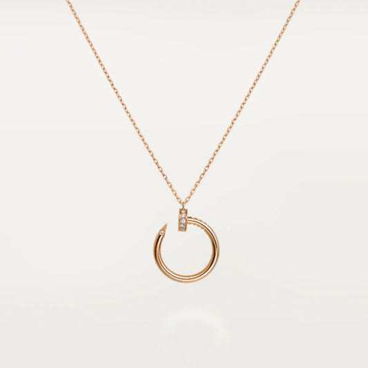 ¡®Moco¡¯JUSTE NECKLACE PINK GOLD