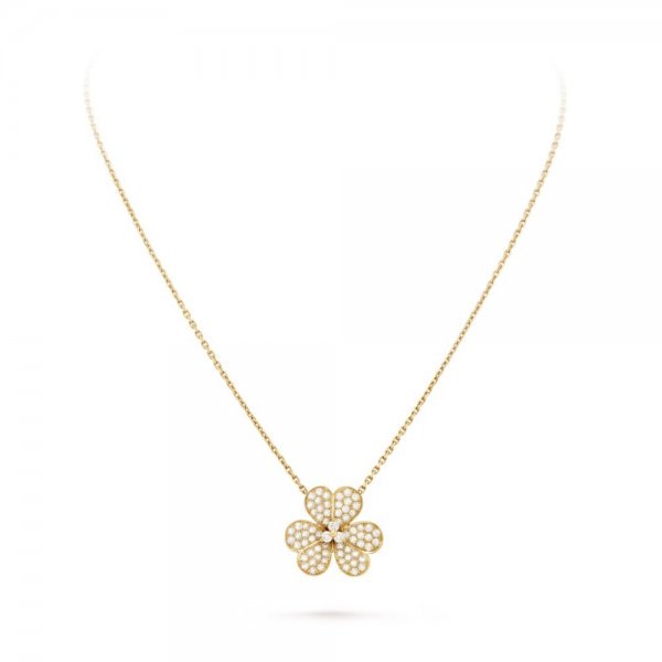 ¡®Moco¡¯FLOWER DIAMOND NECKLACE