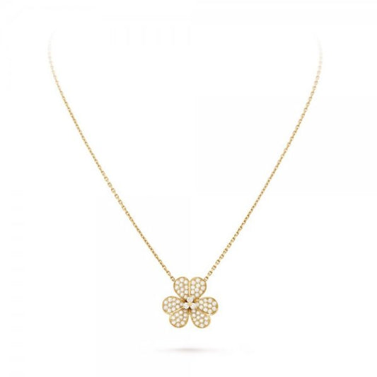 ¡®Moco¡¯FLOWER DIAMOND NECKLACE