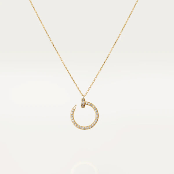¡®Moco¡¯JUSTE NECKLACE GOLD DIAMONDS