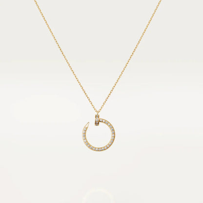 ¡®Moco¡¯JUSTE NECKLACE GOLD DIAMONDS